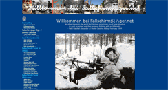 Desktop Screenshot of fallschirmjager.net