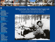 Tablet Screenshot of fallschirmjager.net